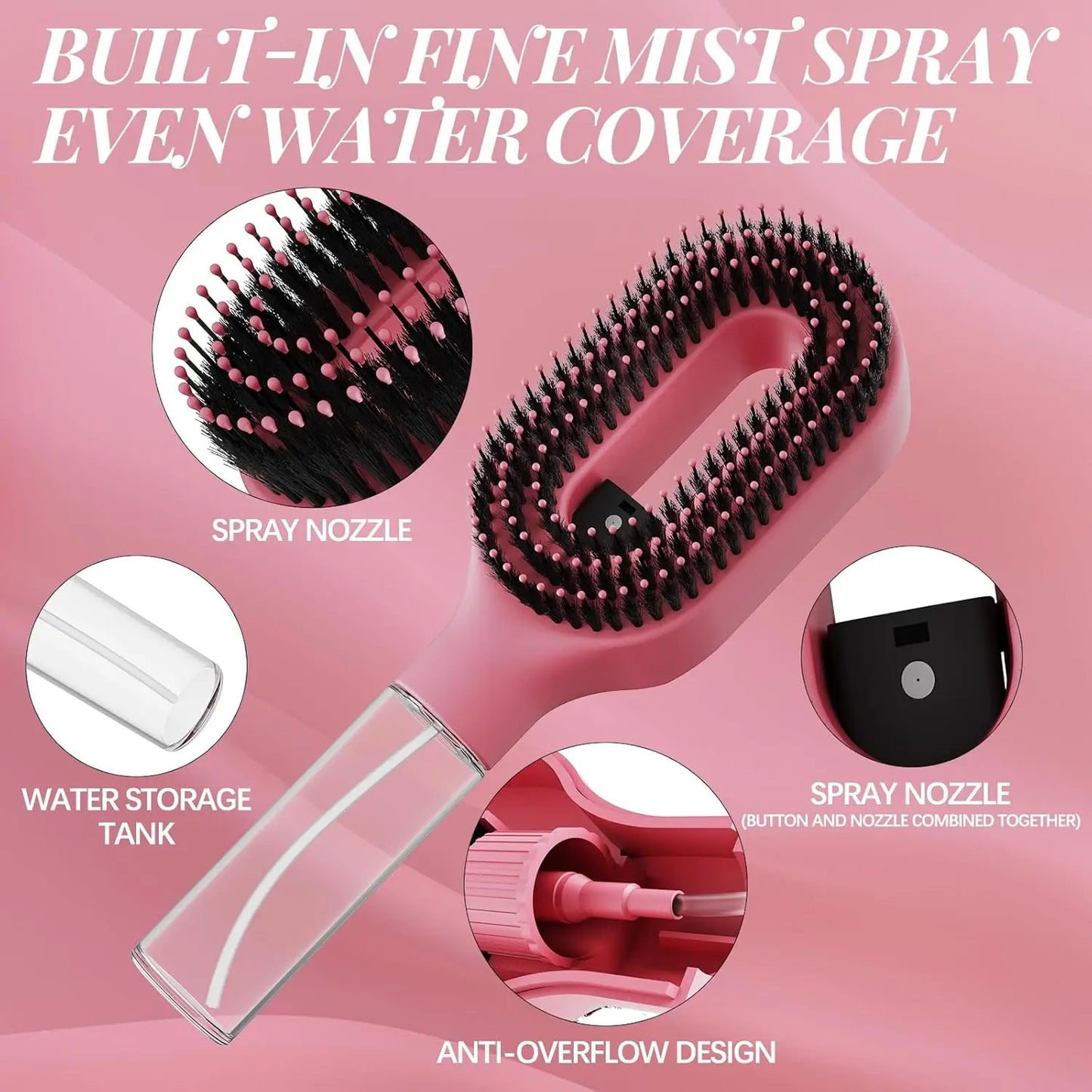 QuickMist Detangle Brush