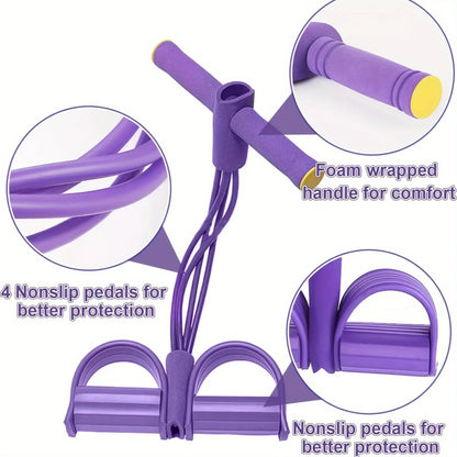 PowerGrip Four-Tube Home Resistance Trainer