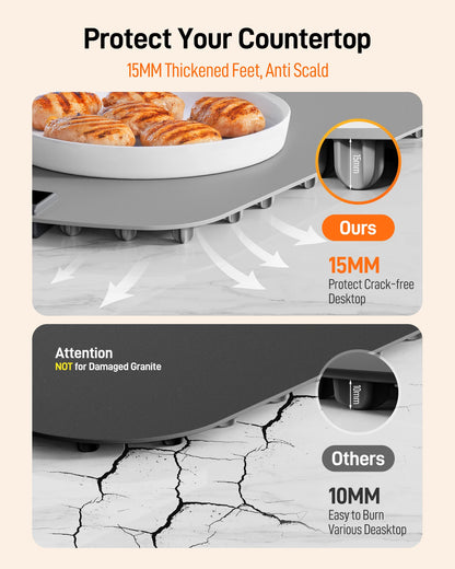 QuickWarm Portable Food Mat