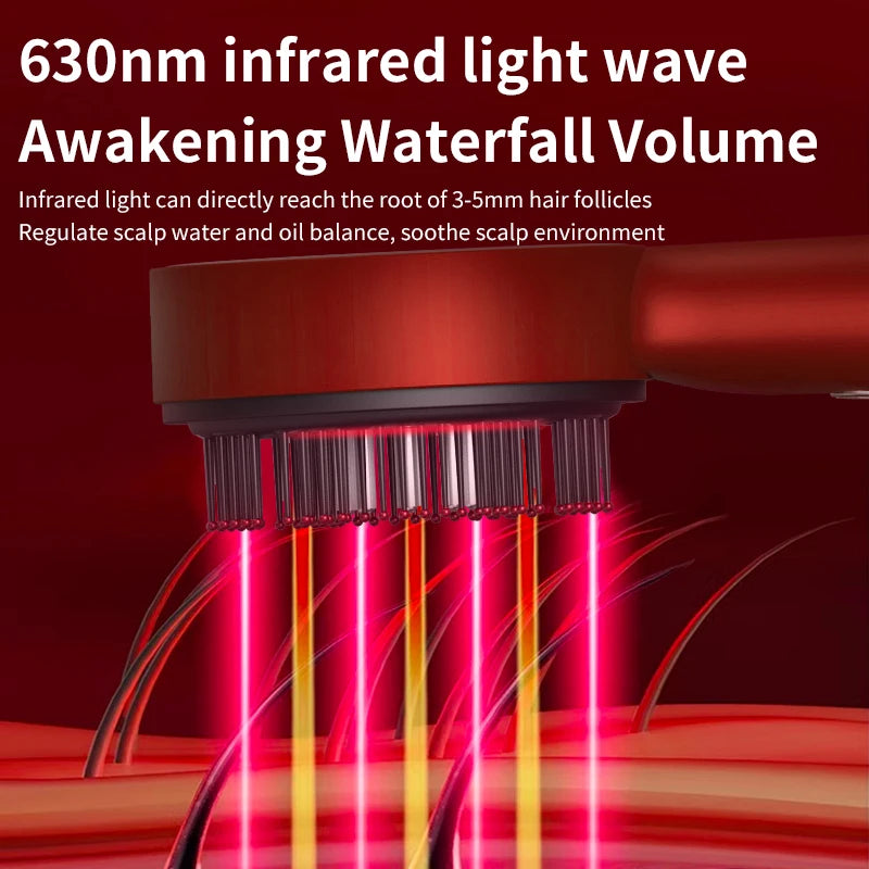 VibrantScalp Red Light Massage Comb