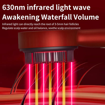 VibrantScalp Red Light Massage Comb