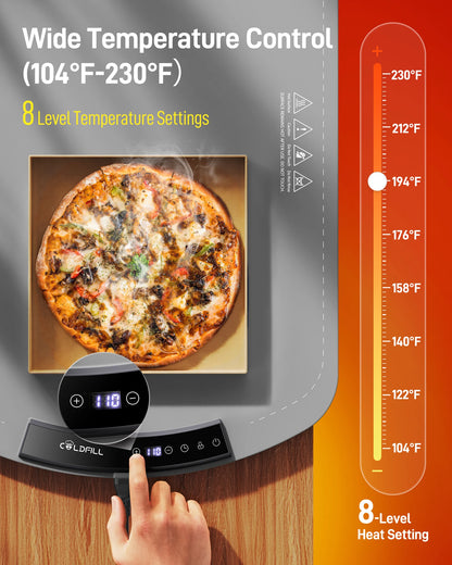 QuickWarm Portable Food Mat