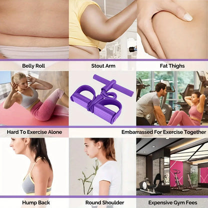 PowerGrip Four-Tube Home Resistance Trainer