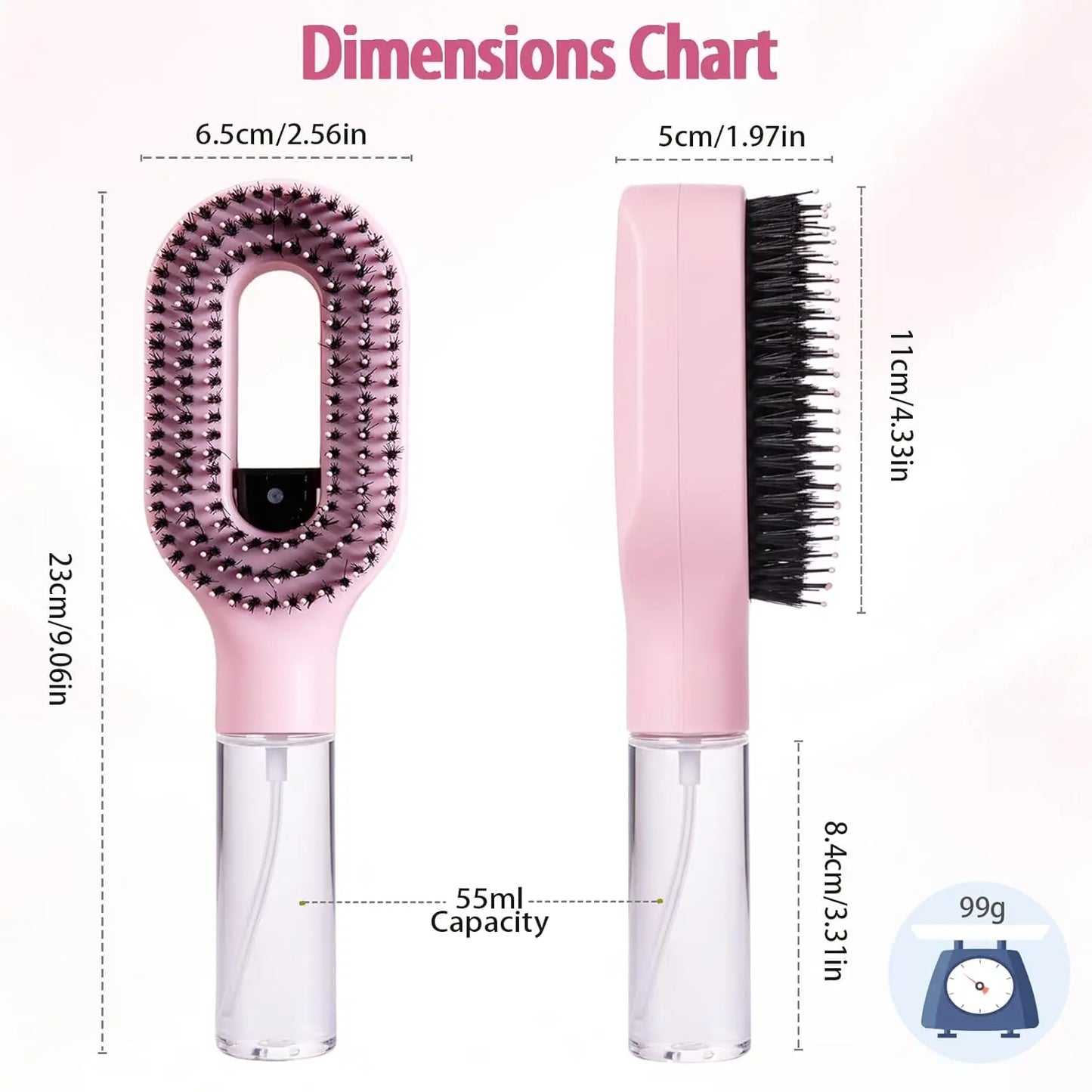 QuickMist Detangle Brush